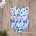 Children's Clothing Climbing Printed Small Flying Sleeve Jumpsuit Explosive